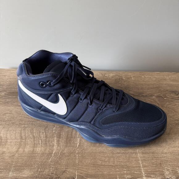 Nike Zoom GT Hustle 2 TB Mens Size 15 Navy Blue Basketball Shoes DX9190-401